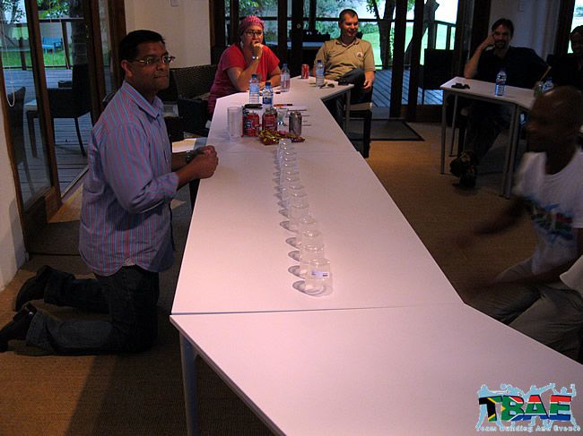 in office team building games